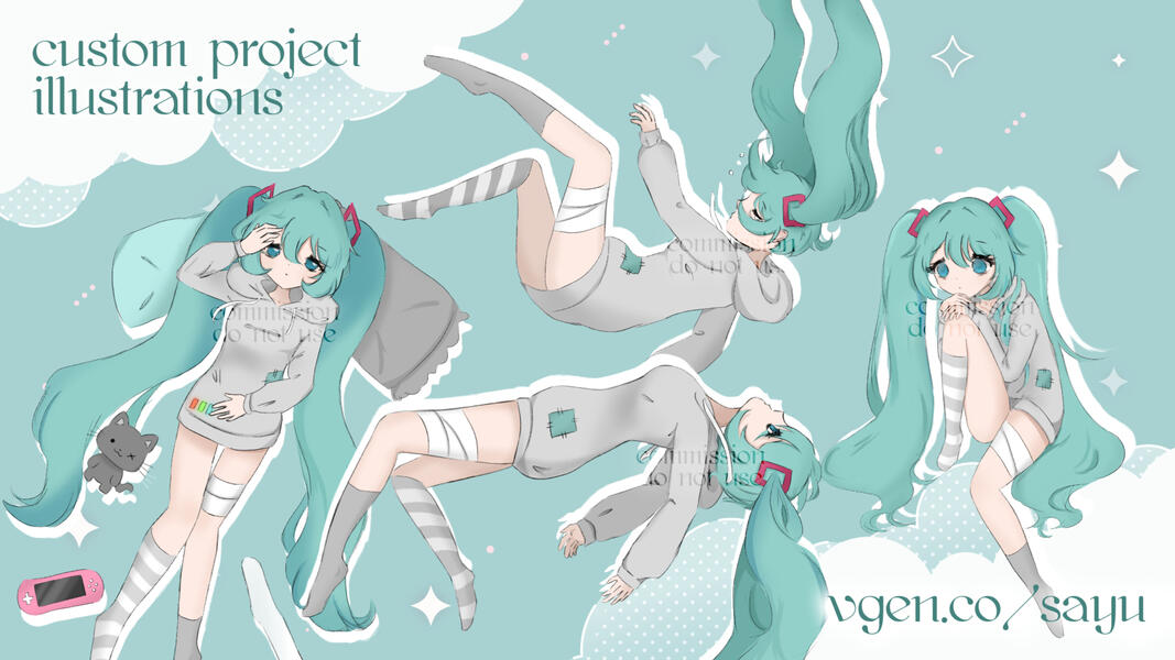Custom Project Commission 依頼作品(カスタムプロジェクト)